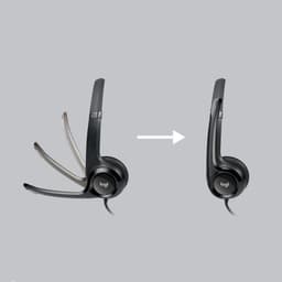 Logitech H390 USB Auriculares con Micrófono - Música