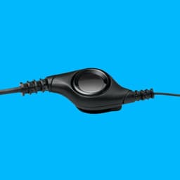 Logitech H390 USB Auriculares con Micrófono - Controles