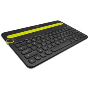 Logitech Bluetooth Multi-Device Keyboard K480 - Negro - Teclado inalámbrico Alemán
