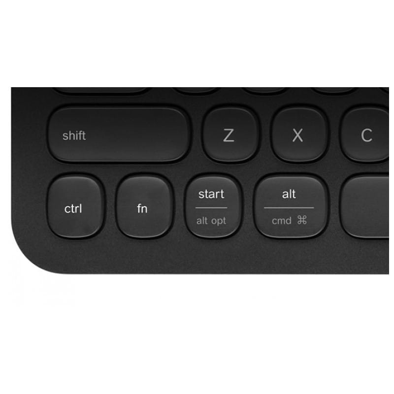 Logitech Bluetooth Multi-Device Keyboard K480 - Negro - Teclado inalámbrico Alemán - Ítem3