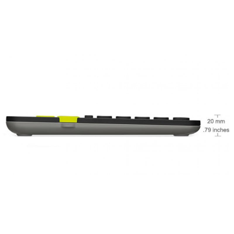 Logitech Bluetooth Multi-Device Keyboard K480 - Negro - Teclado inalámbrico Alemán - Ítem5