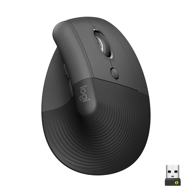 Logitech Lift Bluetooth Grafite - Rato sem fios - 4000 DPI - Item