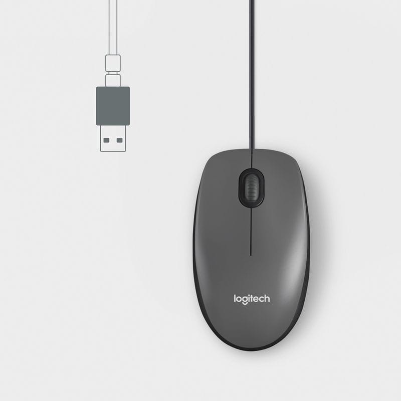 Logitech M100 USB Preto - Rato - 1000 DPI - Item4