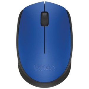 Logitech M171 Azul - Ratón inalámbrico - 1000 DPI