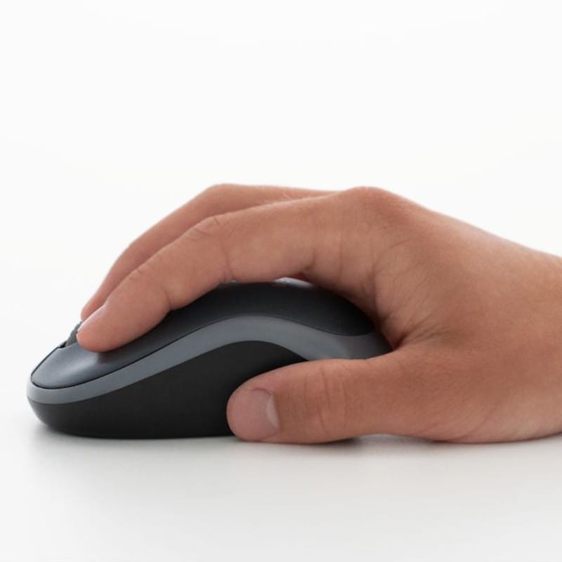 Logitech M185 Rouge/Noir - Souris sans fil - 1000 DPI - Ítem3