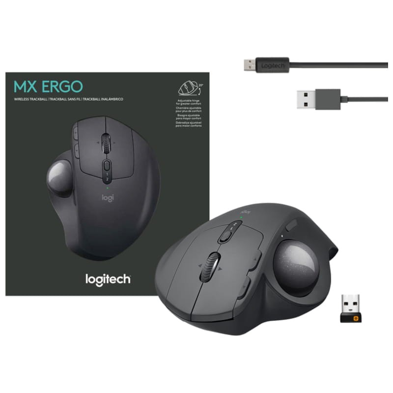 Logitech MX Ergo Bluetooth Grafito - Ratón inalámbrico - 440 DPI - Ítem6