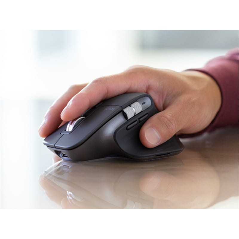 Logitech MX Master 3s for Business USB, Bluetooth Graphite - Souris sans fil - 8000 DPI - Ítem5