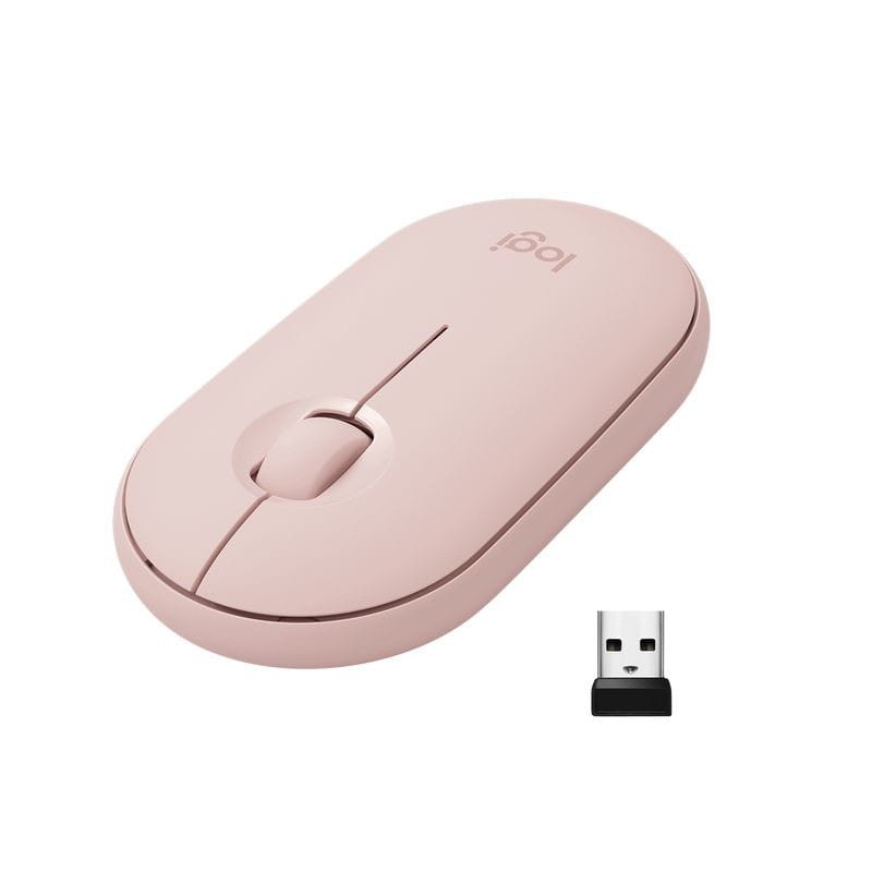 Logitech Pebble M350 Rosa - Ratón inalámbrico - 1000 DPI - Ítem1