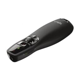 Perspective gauche du Pointeur Laser sans Fil Logitech R400 Noir