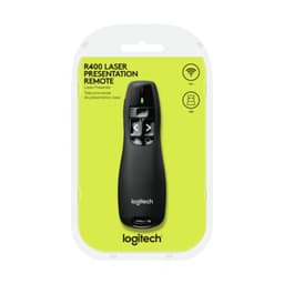 Détail de la boîte du Pointeur Laser sans Fil Logitech R400 Noir