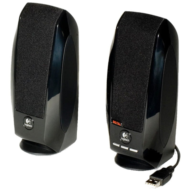 Logitech S 120 Altavoces para PC negro