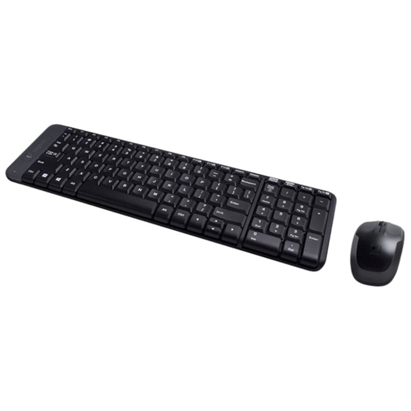 Kit Combo Keyboard + Rato Logitech Wireless MK220 USB Português Preto - Item1