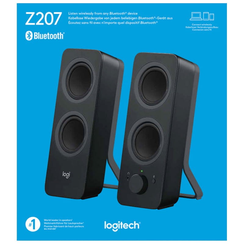 Logitech Z207 Alto-falantes Preto - Item6