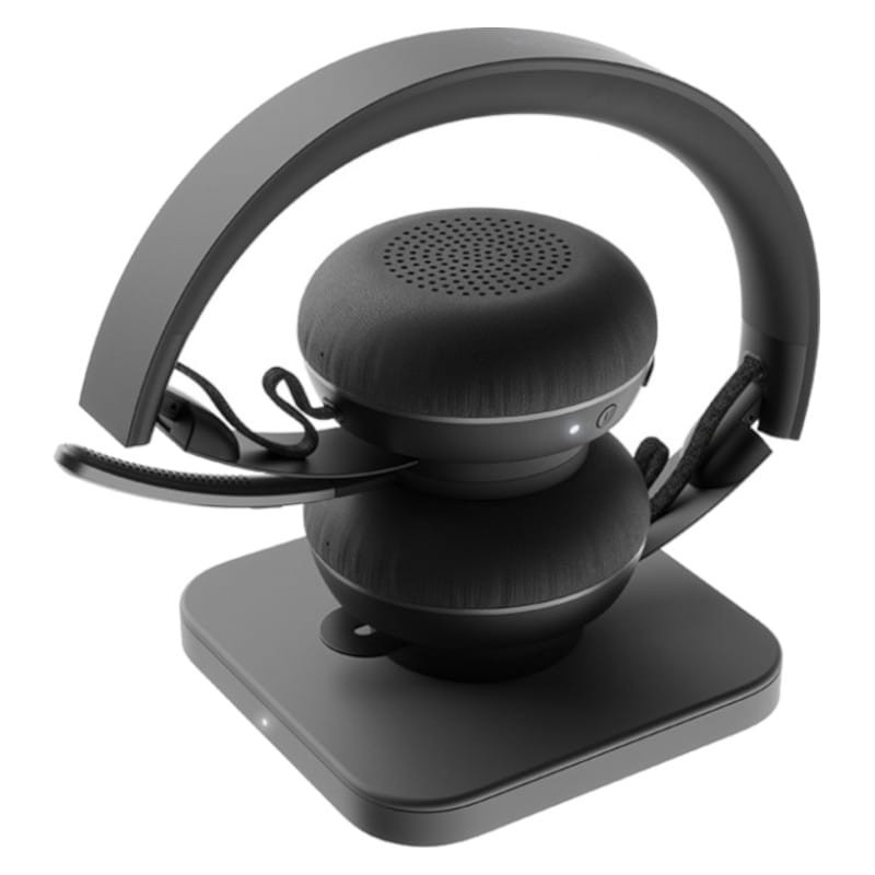 Logitech Zone Wireless UC - Auscultadores com Microfone Preto - Item4