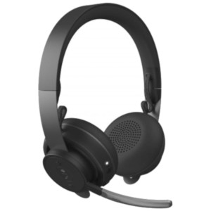 Logitech Zone Wireless UC - Auscultadores com Microfone Preto