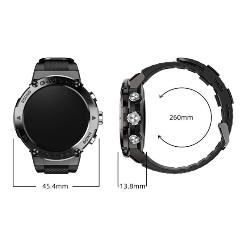 Lokmat Attack 5 Noir - Montre connectée - Ítem3
