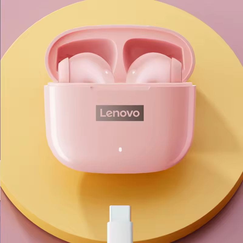 Lenovo LP40 Pro TWS Rosa - Auscultadores Bluetooth - Item2