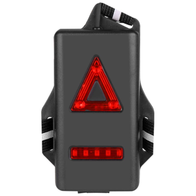 Luz traseira e frontal LED de Segurança para Running/Caminhada Preta - Item2