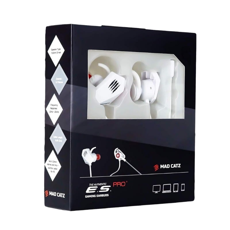 Mad Catz E.S. Pro + Branco - Auscultadores para jogos - Item3