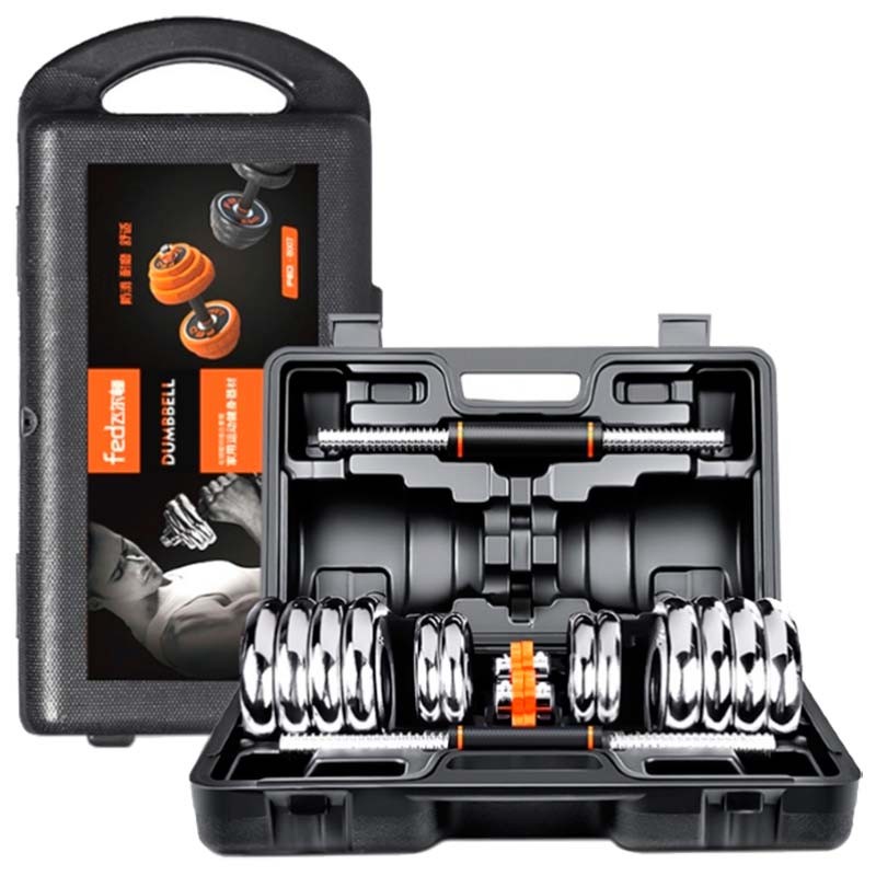 Kit de Musculation Haltères + Barre + Kettlebell Xiaomi FED Flagship 15kg - Ítem7