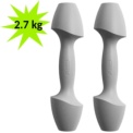 Halteres Fitness Xiaomi FED 2.7kg Cinzento - Item