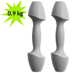 Haltères Fitness Xiaomi FED 0.9Kg Gris