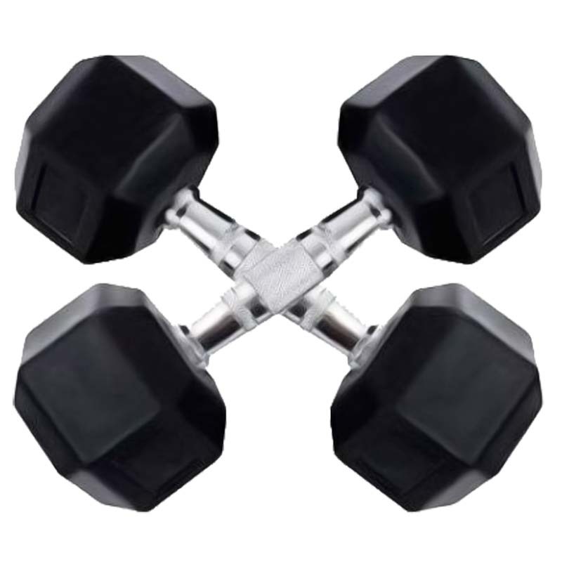 Halteres Hexagonais Rubber 5kg - Item3
