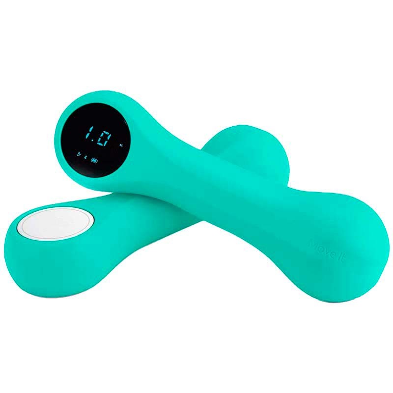 Mancuernas Inteligentes Xiaomi Move It Beat Azul 1kg - Ítem