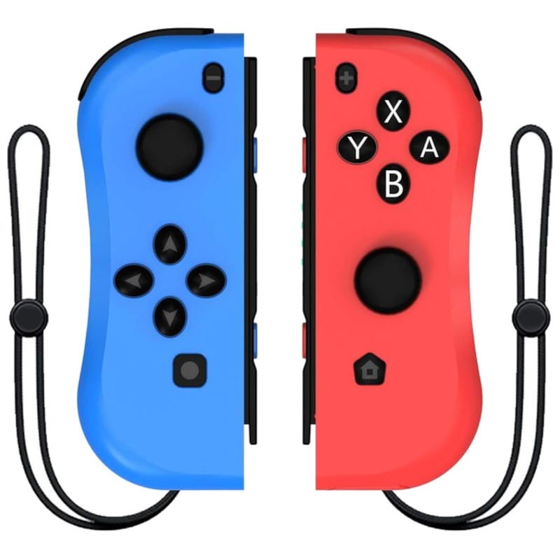 Mando Ergonómico J-C Set Izq/Dcha Azul/Rojo - Ítem