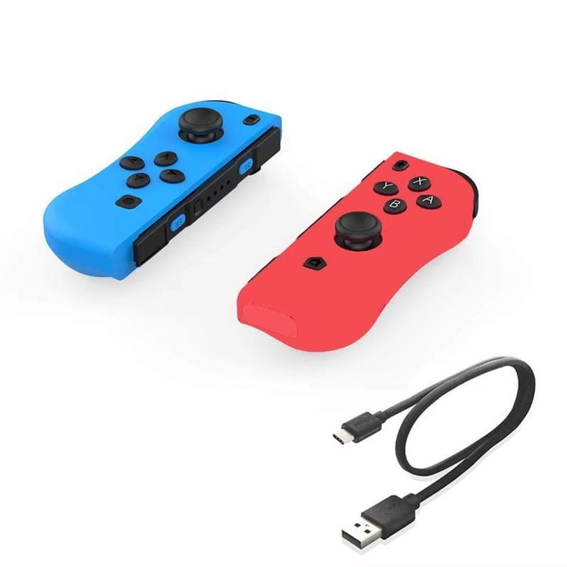 Mando Ergonómico J-C Set Izq/Dcha Azul/Rojo - Ítem5
