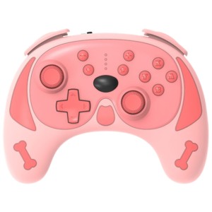 Comando sem fio Nintendo Switch Pro Rosa