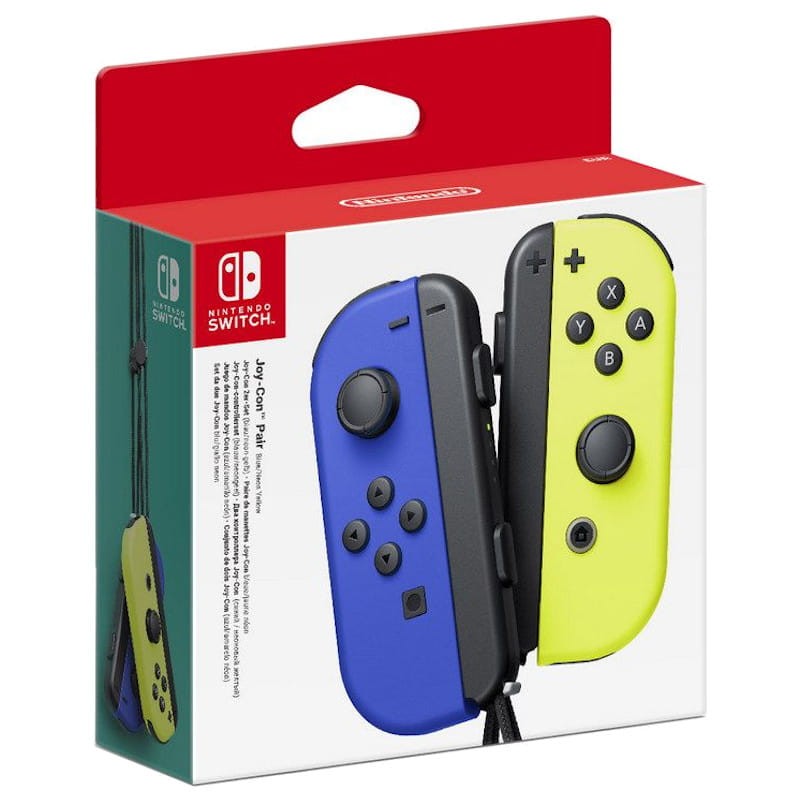 Mando Joy-Con Set Izq/Dcha Nintendo Switch Azul Amarillo - Ítem2
