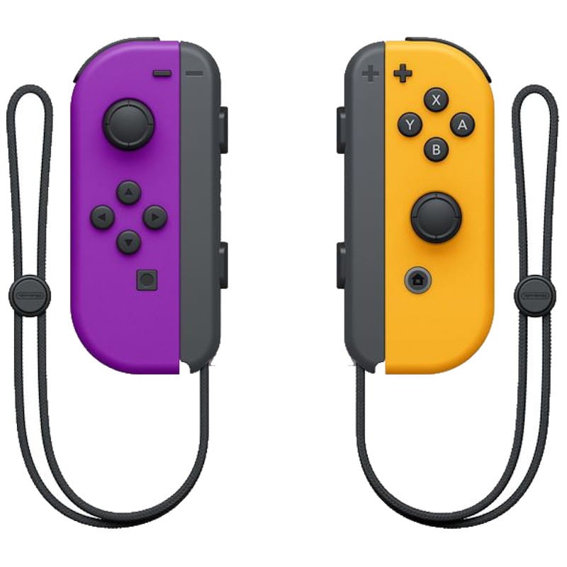 Mando Joy-Con Set Izq/Dcha Nintendo Switch Violeta Naranja - Ítem