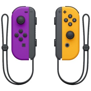 Conjunto de comando Joy-Con esquerdo/direito Nintendo Switch violeta laranja