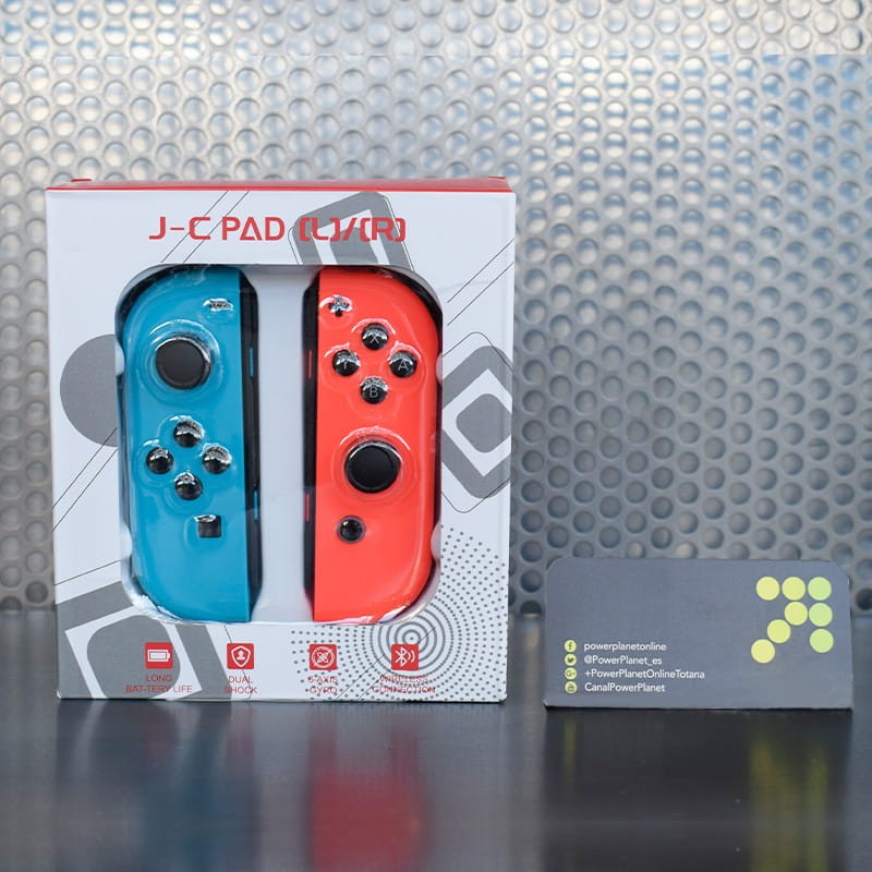 Comando Joy-Con Set Esquerda/Direita Nintendo Switch Compatível Azul Vermelho - Item1