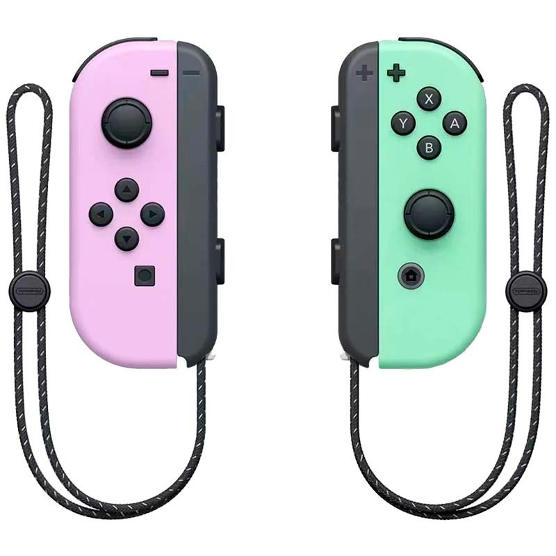 Juego de mandos Joy-Con purpura (I) y verde (D) compatibles con Nintendo Switch - Ítem