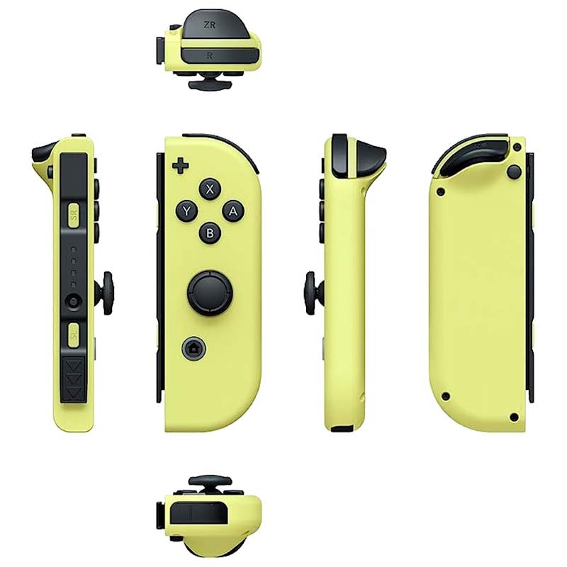 Juego de mandos Joy-Con rosa (I) y amarillo (D) compatibles con Nintendo Switch - Ítem2