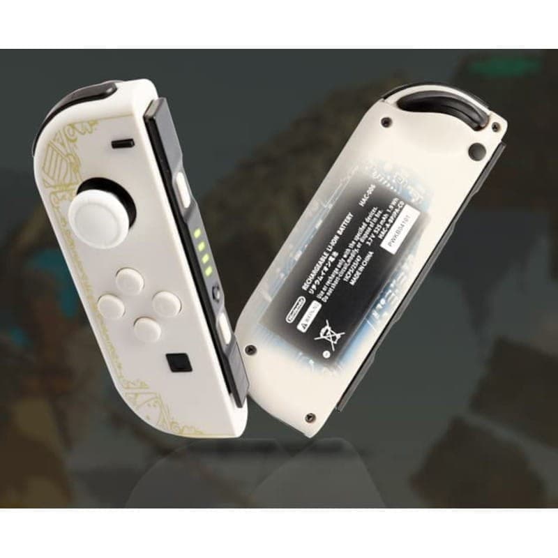 Comando Joy-Con Set Esquerda/Direita Nintendo Switch Compatível Tears 2 Branco - Adaptável