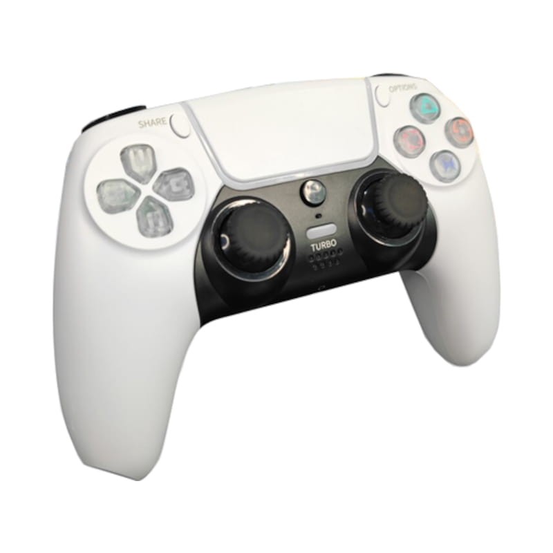 Manette PS4 Powergaming P49 Blanche - Ítem1