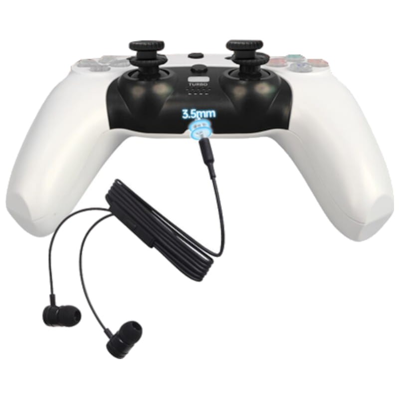 Mando PS4 Powergaming P49 Blanco - Clase B Reacondicionado - Ítem3