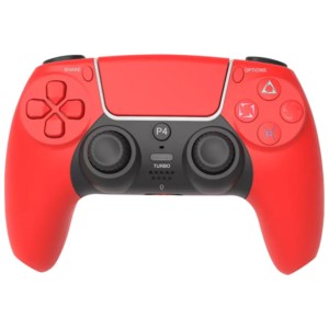 Manette PS4 Powergaming P49 Rouge