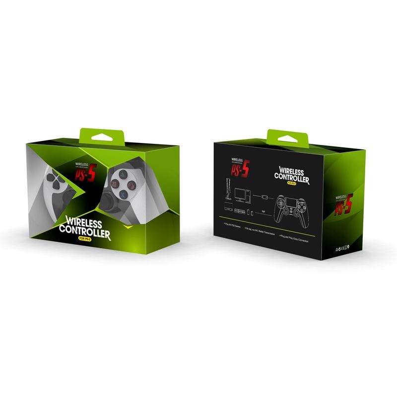 Contrôleur PS5 Compatible Adaptateur Noir et Blanc - manette de jeu PS5/PC/Android - Ítem8