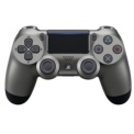 Comando Sony PS4 Dualshock Aço Preto V2 - Comando oficial Dualshock, painel táctil, conexão de auriculares de 3,5 mm, autonomia de 5 a 7 horas - Item