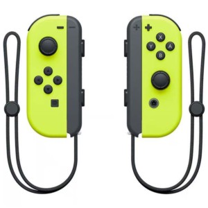 Comando Joy-Con Set Esquerda/Direita Nintendo Switch Compatível Amarelo