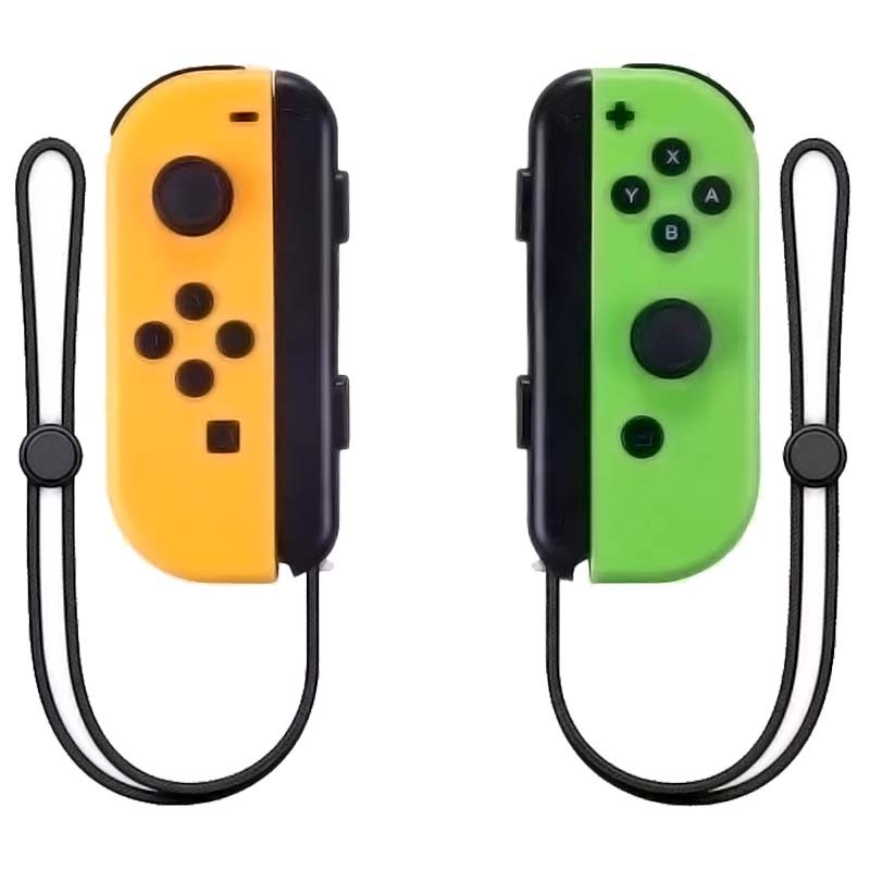 Comando Joy-Con Set Esquerda/Direita Nintendo Switch Compatível Amarelo Verde - Item