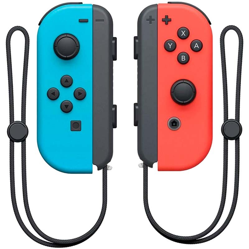 Comando Joy-Con Set Esquerda/Direita Nintendo Switch Compatível Azul Vermelho - Item