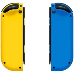 Vista detrás do conjunto de comandos Joy-Con R&D Banana design compatível com Nintendo Switch
