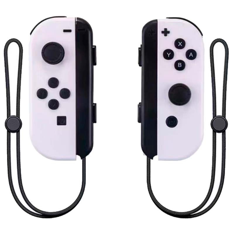 Conjunto de comandos Joy-Con L+R Branco compatíveis com Nintendo Switch - Item