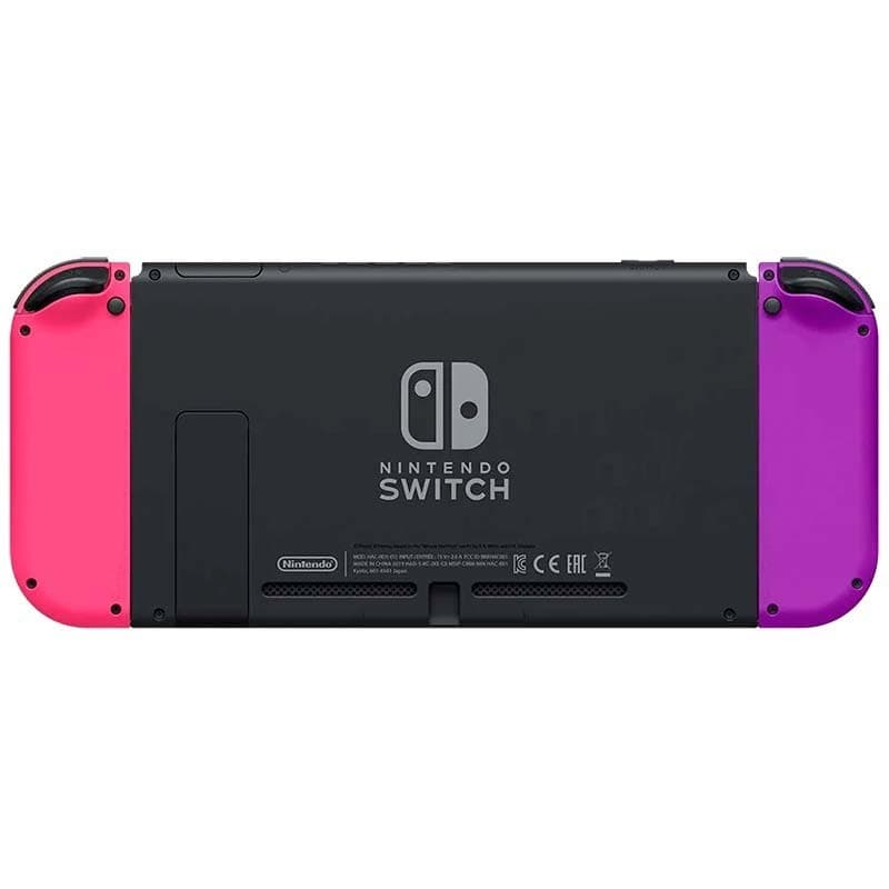 vista traseira do conjunto de controladores Joy-Con R&D Magic design compatível com Nintendo Switch