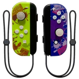 Conjunto de comandos Joy-Con L+R Design Splat3 compatíveis com Nintendo Switch